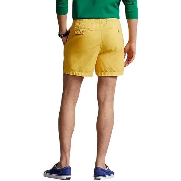 Polo Ralph Lauren Lg Classic Fit 5" Prepster Elastic Waist Chino Shorts Canary - Picture 4 of 4